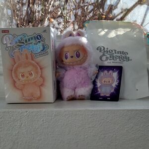 Bigmoto Energy Plush Toy - Pink and White